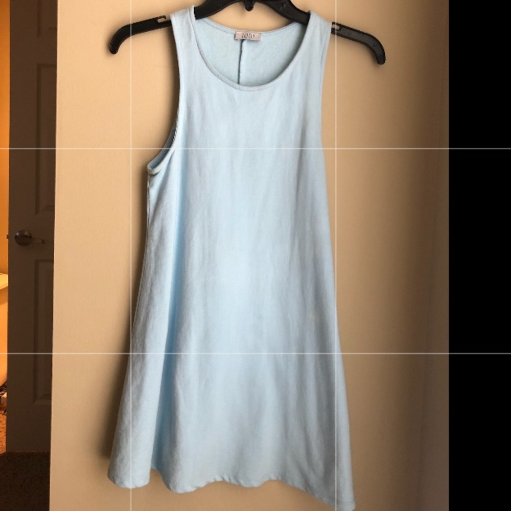 Tobi sleeveless cotton dress